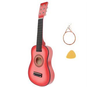 23" Acoustic Guitar Pick Strings Pink